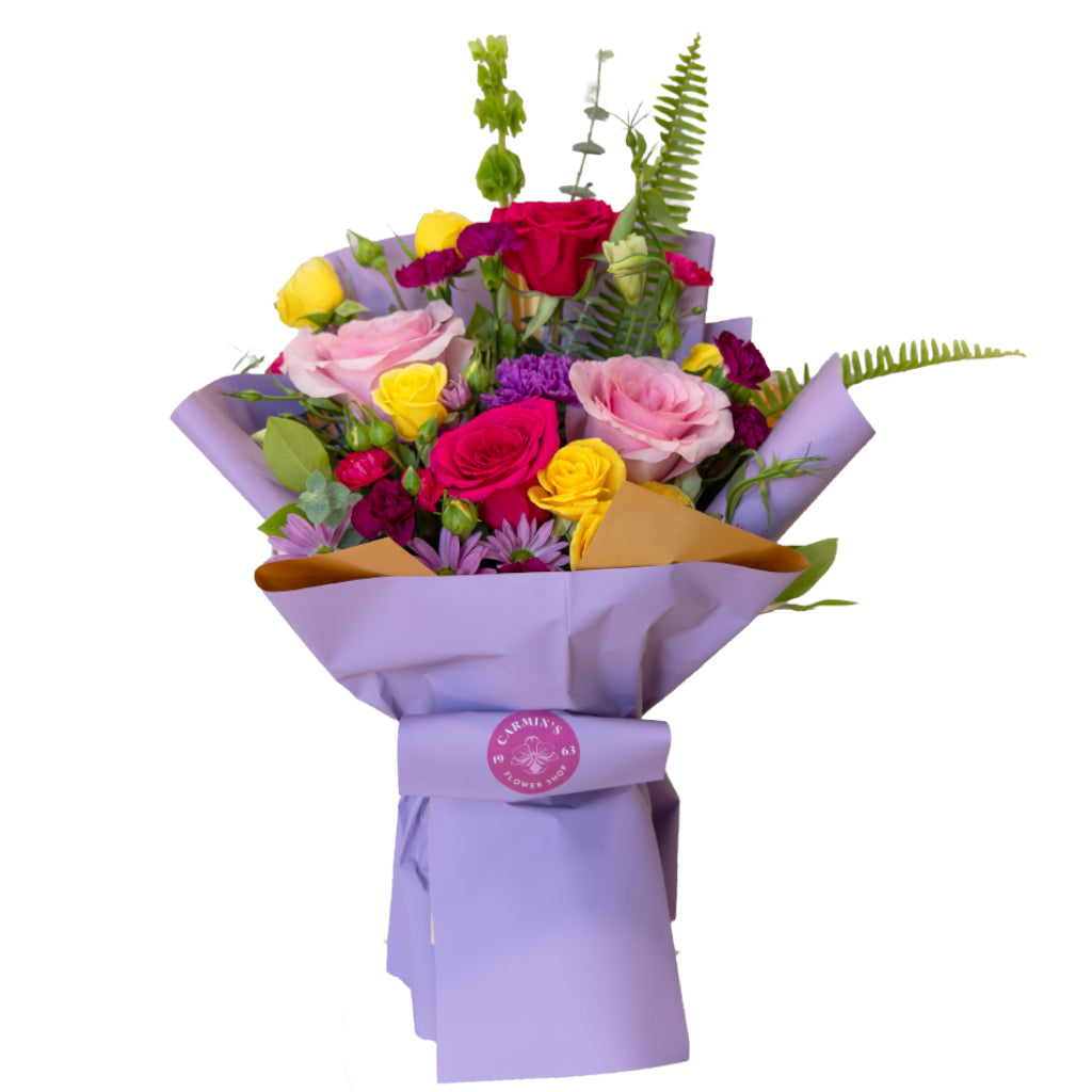 Lavender Dreams hand-held bouquet – CARMIN'S FLOWER SHOP, Laredo TX