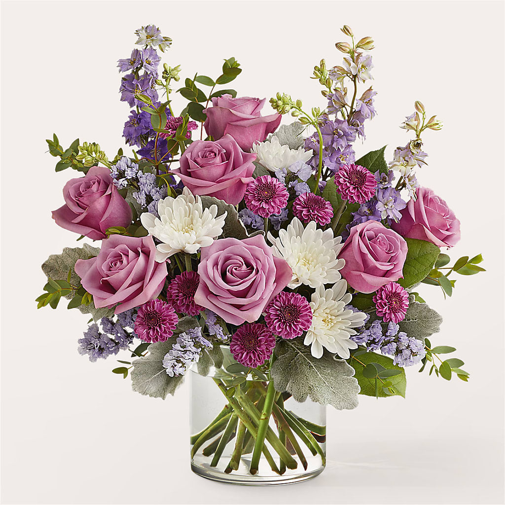 Violet Frost Bouquet – CARMIN'S FLOWER SHOP, Laredo TX