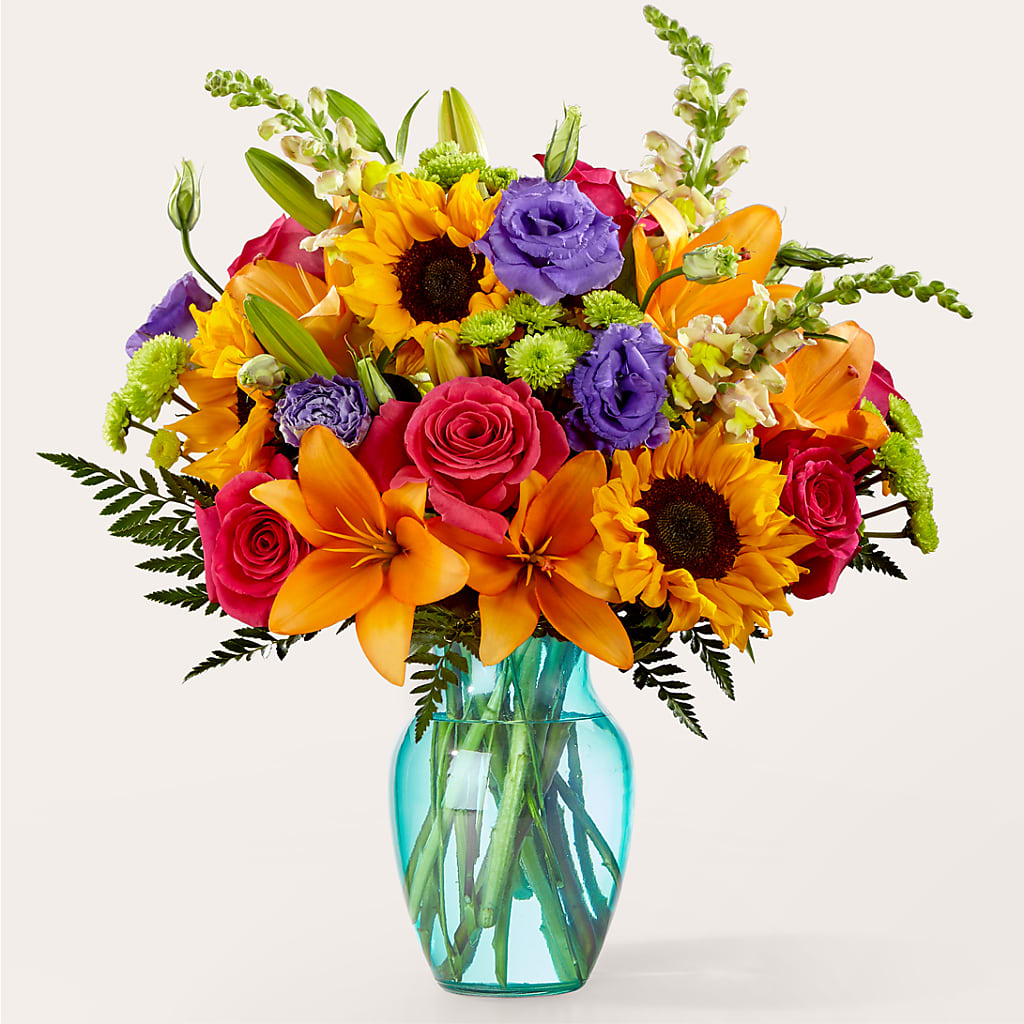 Double Rainbow Bouquet – CARMIN'S FLOWER SHOP, Laredo TX