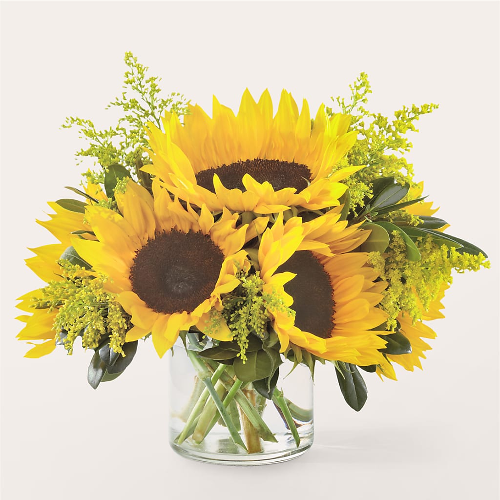 Beaming Sunflower Bouquet – CARMIN'S FLOWER SHOP, Laredo TX