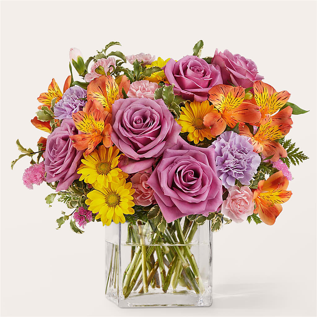 Shades of Happiness Bouquet – CARMIN'S FLOWER SHOP, Laredo TX