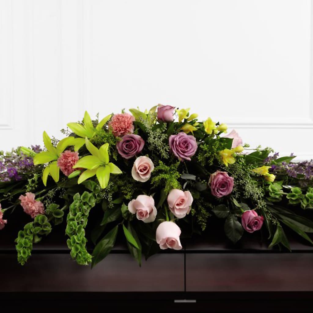 Forever Beloved Casket Spray – CARMIN'S FLOWER SHOP, Laredo TX
