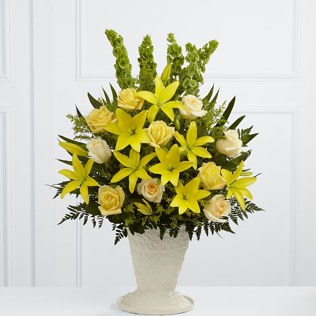 Golden Memories Arrangement – CARMIN'S FLOWER SHOP, Laredo TX