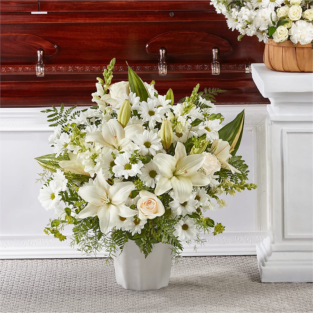 Thoughts of Tranquility Floor Basket – CARMIN'S FLOWER SHOP, Laredo TX