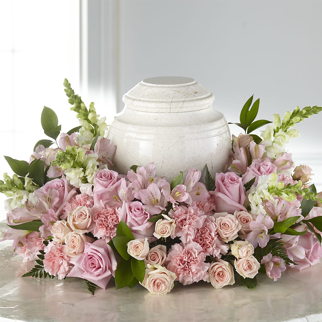 Blooms of Hope Cremation Adornment – CARMIN'S FLOWER SHOP, Laredo TX