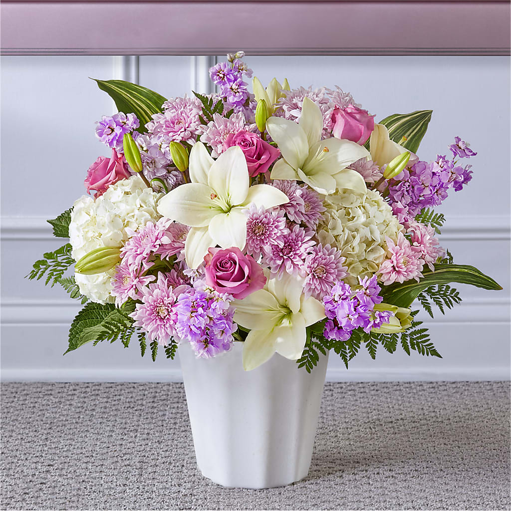Heaven Sent Floor Basket – CARMIN'S FLOWER SHOP, Laredo TX