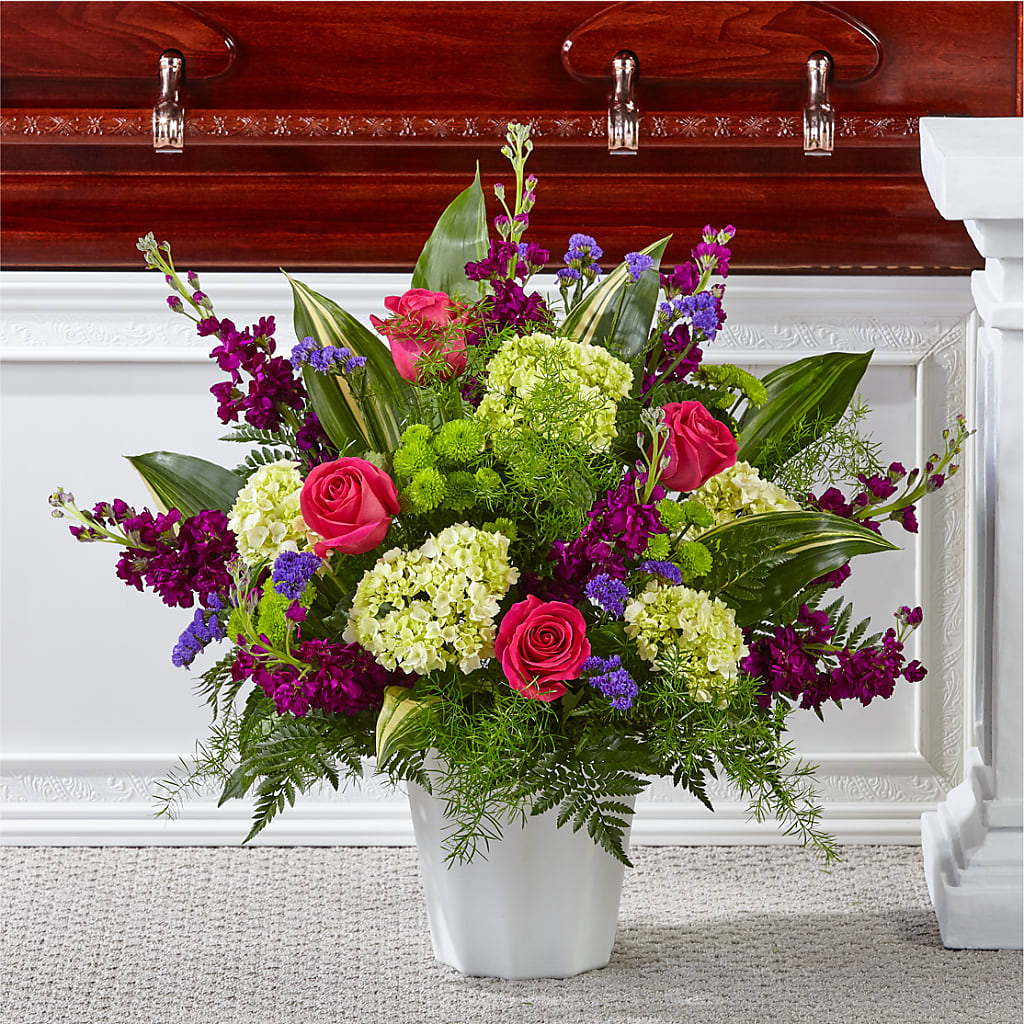 Beautiful Horizons Floor Basket – CARMIN'S FLOWER SHOP, Laredo TX
