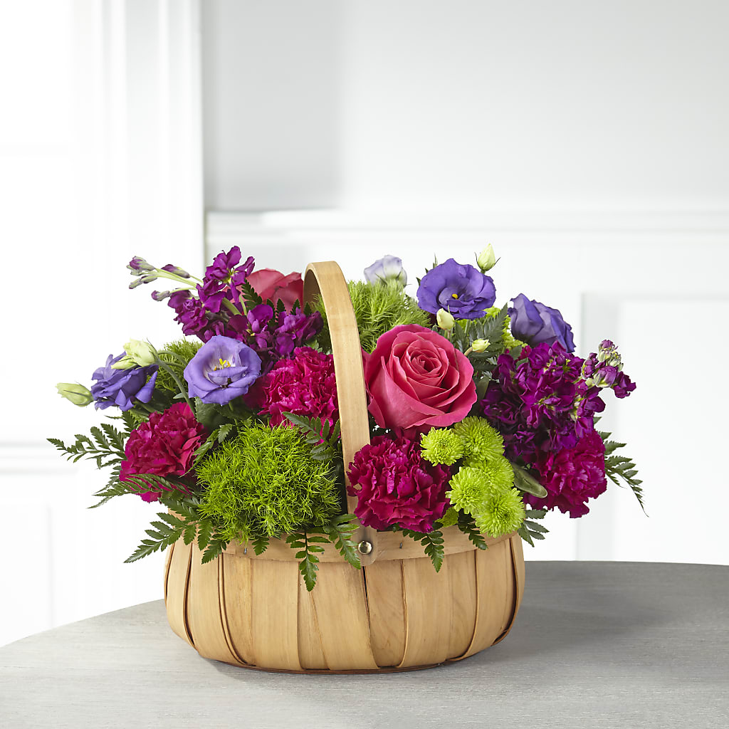 Serene Sanctuary Basket – CARMIN'S FLOWER SHOP, Laredo TX