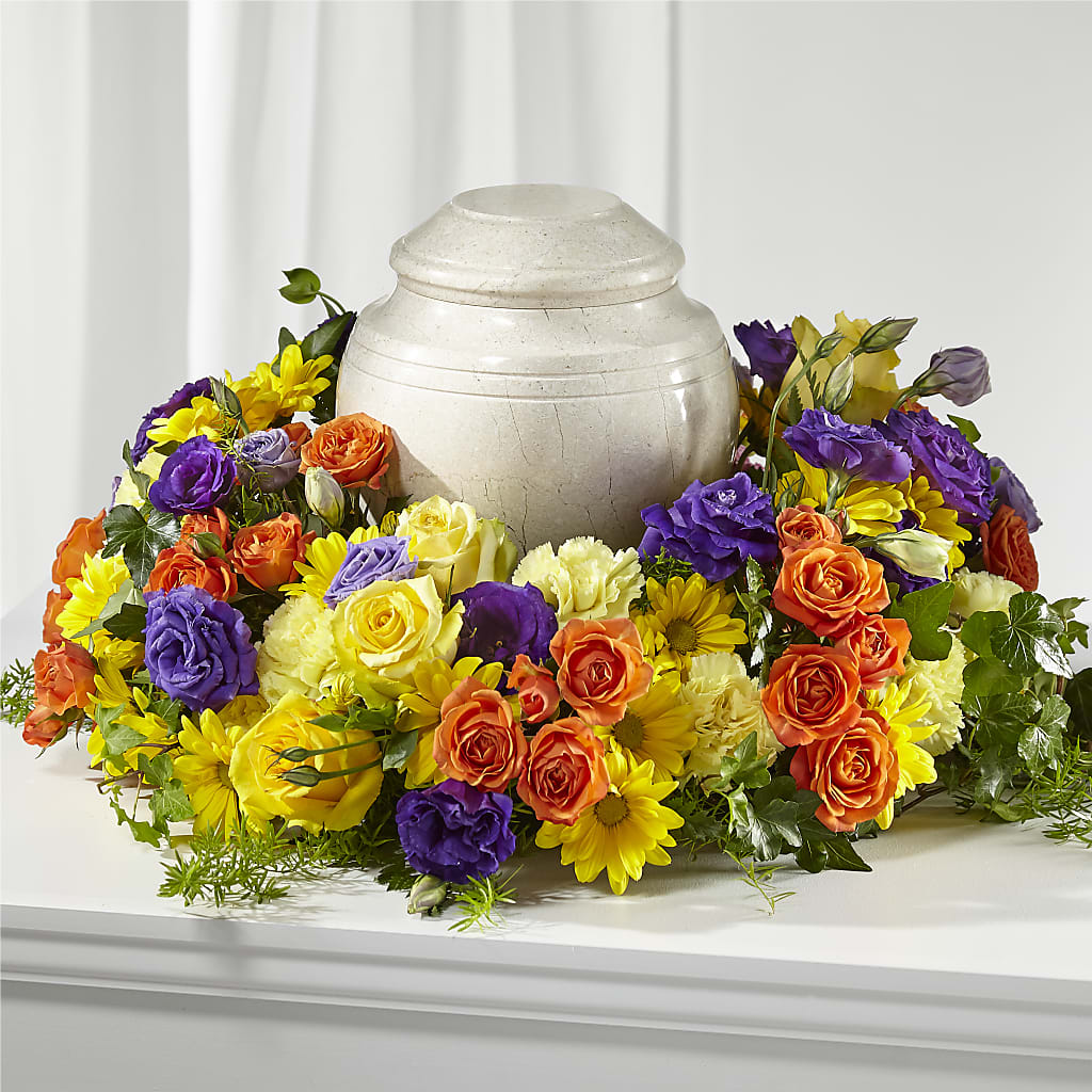 Blossoms of Remembrance Cremation Adornment – CARMIN'S FLOWER SHOP, Laredo TX
