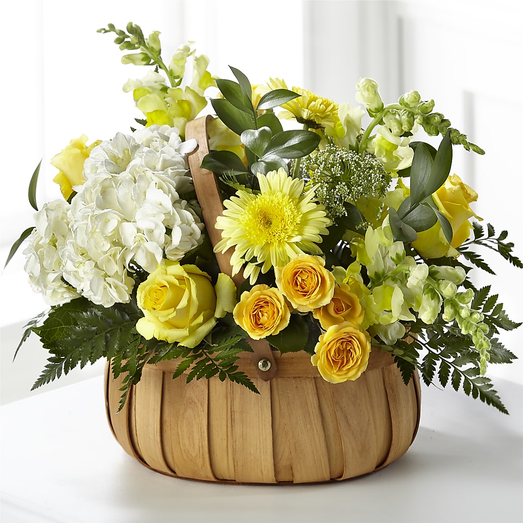 Rustic Remembrance Basket – CARMIN'S FLOWER SHOP, Laredo TX