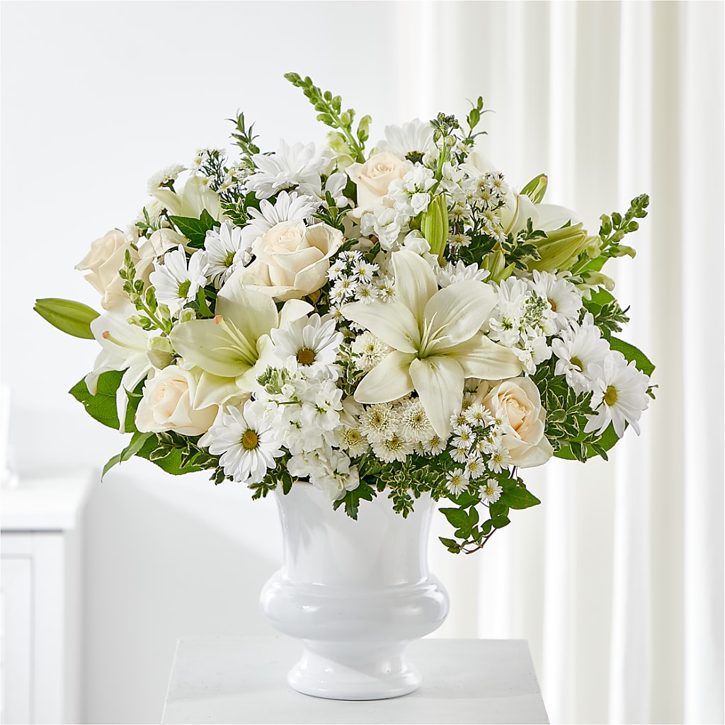 Uplifting Urn Arrangement – CARMIN'S FLOWER SHOP, Laredo TX
