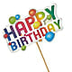 Happy Birthday Pick – CARMIN'S FLOWER SHOP, Laredo TX
