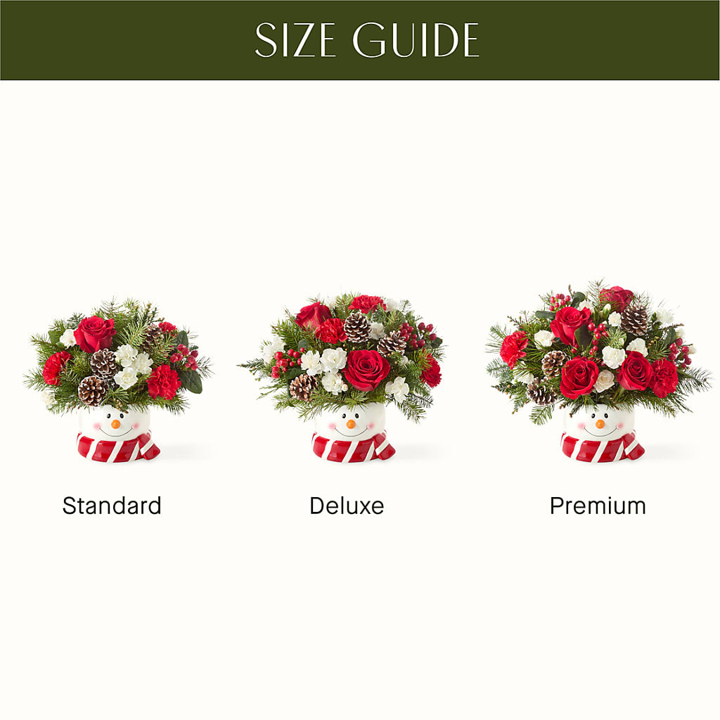 Jolly Snowman Bouquet – CARMIN'S FLOWER SHOP, Laredo TX