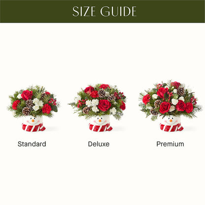 Jolly Snowman Bouquet – CARMIN'S FLOWER SHOP, Laredo TX