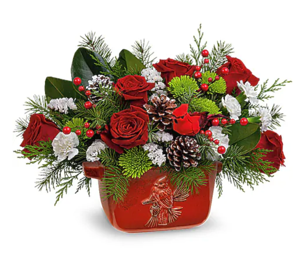 Cardinal Centerpiece