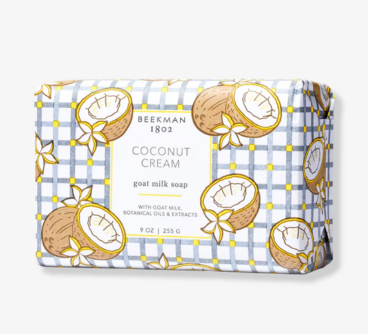 Coconut cream Goat Milk Soap - Beekman 1802