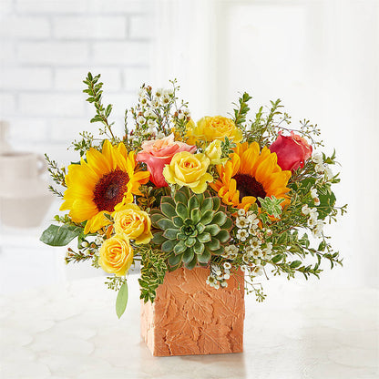 Sunflower Season Bouquet – CARMIN'S FLOWER SHOP, Laredo TX