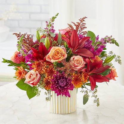 Burgundy Landscape Bouquet – CARMIN'S FLOWER SHOP, Laredo TX