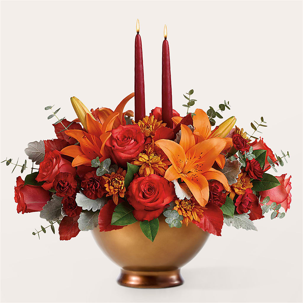 Fruits of Fall Centerpiece – CARMIN'S FLOWER SHOP, Laredo TX