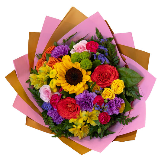 Wildflower Whimsy hand-held bouquet – CARMIN'S FLOWER SHOP, Laredo TX