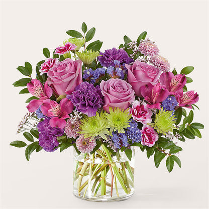Glass Half Full Bouquet – CARMIN'S FLOWER SHOP, Laredo TX