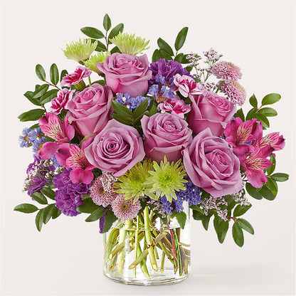 Glass Half Full Bouquet – CARMIN'S FLOWER SHOP, Laredo TX