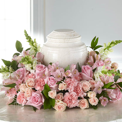 Blooms of Hope Cremation Adornment – CARMIN'S FLOWER SHOP, Laredo TX