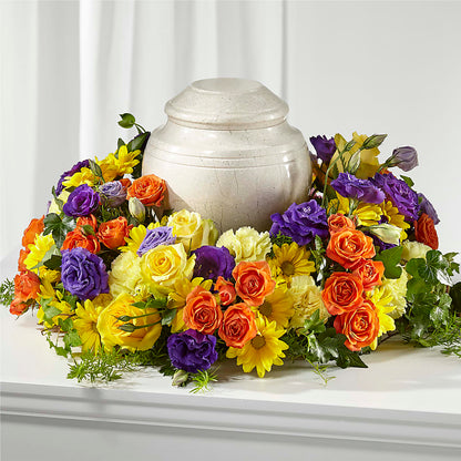 Blossoms of Remembrance Cremation Adornment – CARMIN'S FLOWER SHOP, Laredo TX