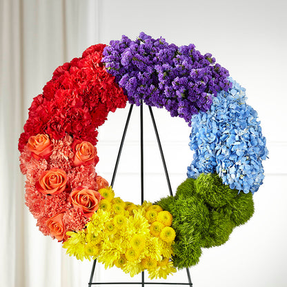 Circle of Love Wreath – CARMIN'S FLOWER SHOP, Laredo TX