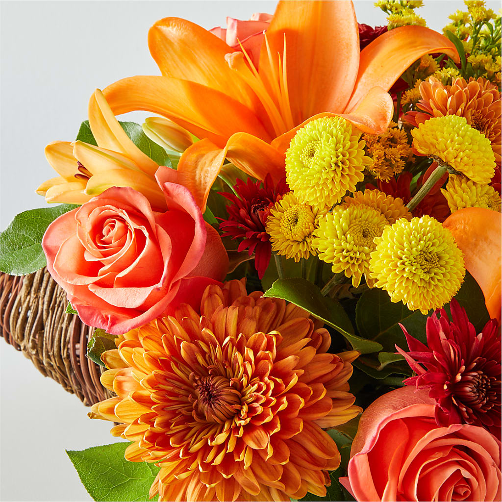 Bouquet of Blessings Cornucopia – CARMIN'S FLOWER SHOP, Laredo TX