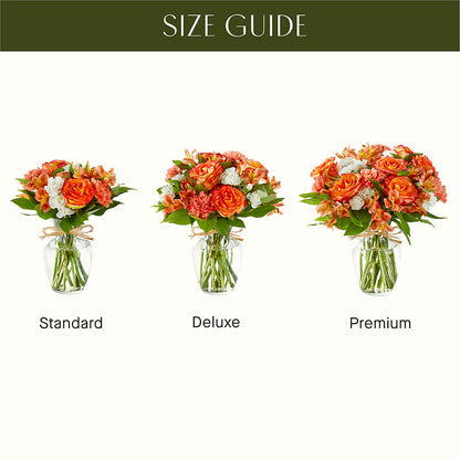 Apricot Glow Bouquet – CARMIN'S FLOWER SHOP, Laredo TX
