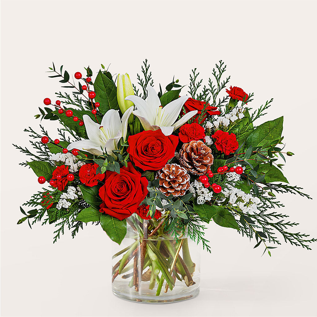 Best in Snow Bouquet – CARMIN'S FLOWER SHOP, Laredo TX