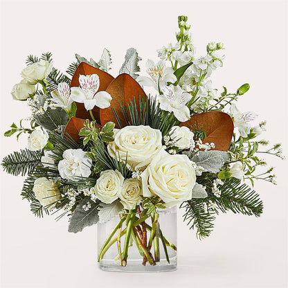 Fresh Snowfall Bouquet – CARMIN'S FLOWER SHOP, Laredo TX