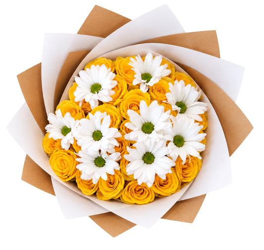 Golden Daisy Glow – CARMIN'S FLOWER SHOP, Laredo TX